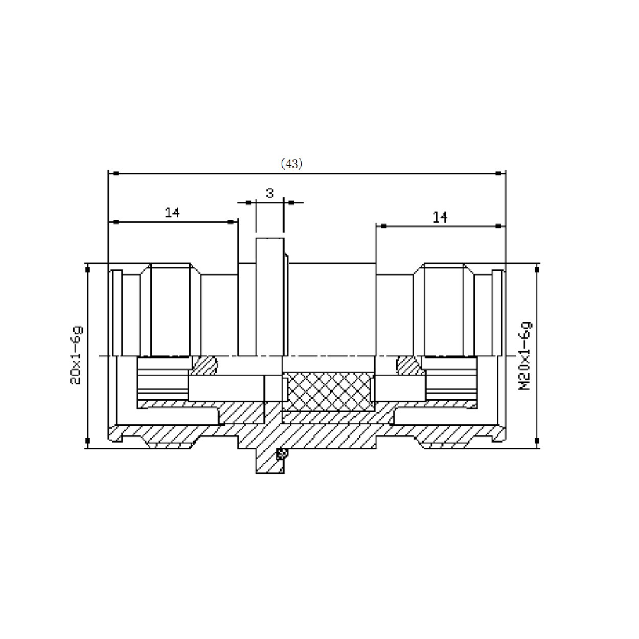 4,3/10 conector hembra BH - Imagen 3
