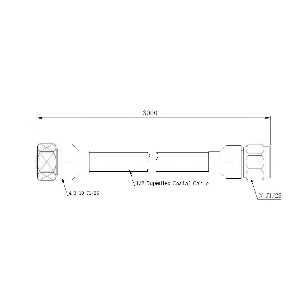CONECTOR MACHO A MACHO - Imagen 3