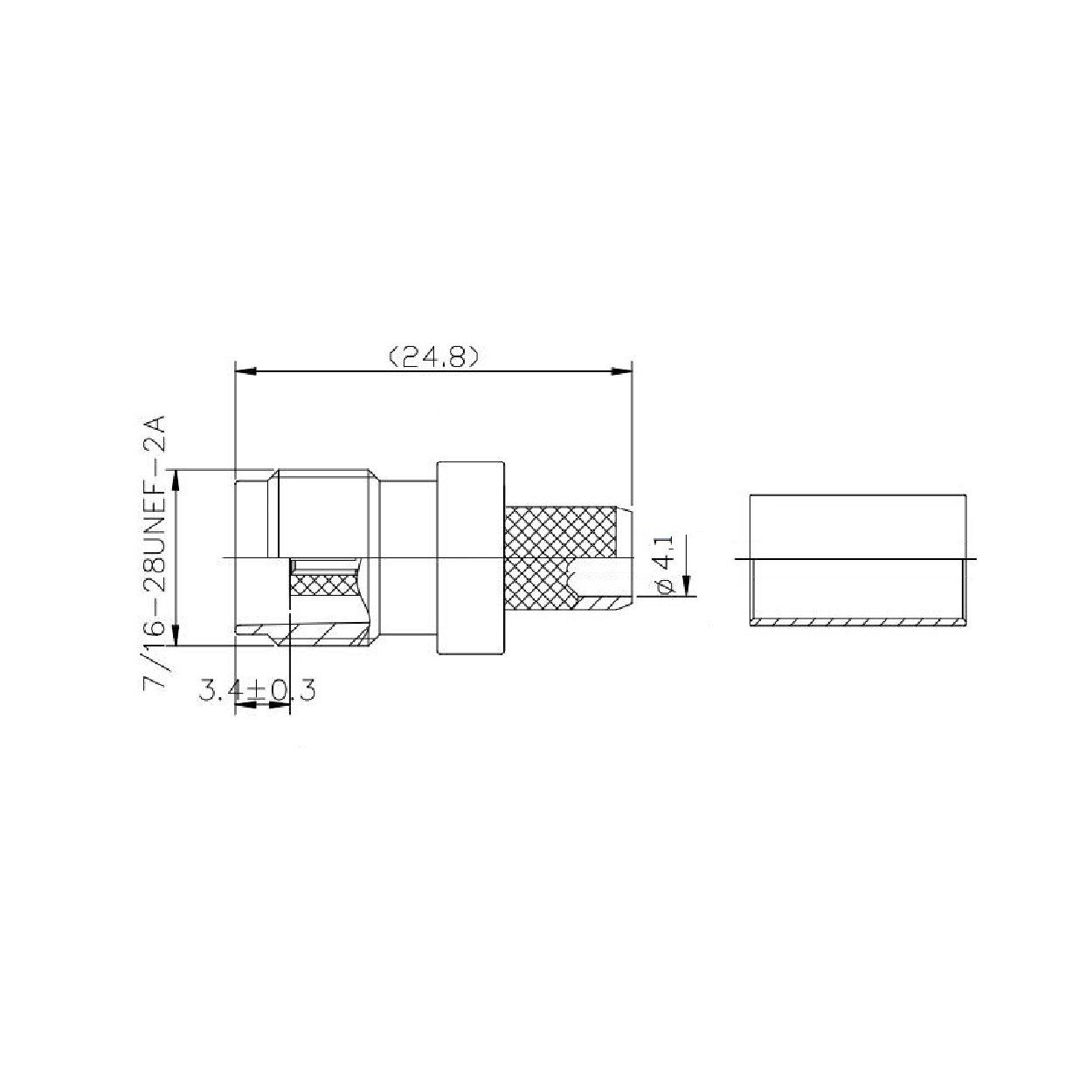 Conector hembra TNC - Imagen 3