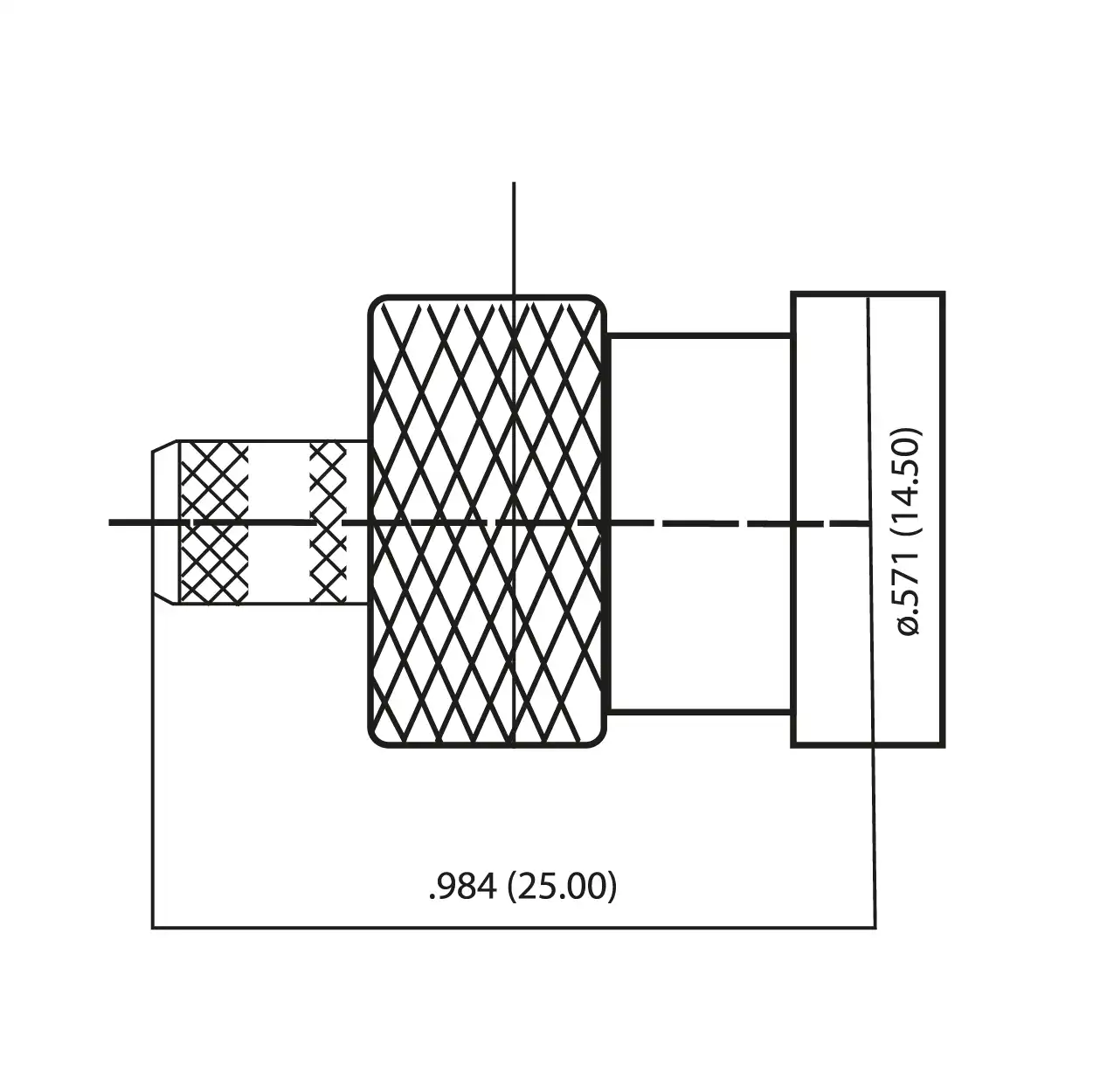 Conector TNC macho RG58/LMR200 - Imagen 2