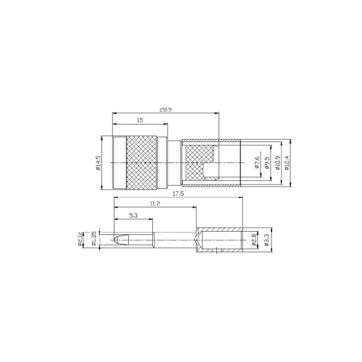 Conector macho TNC - Image 3