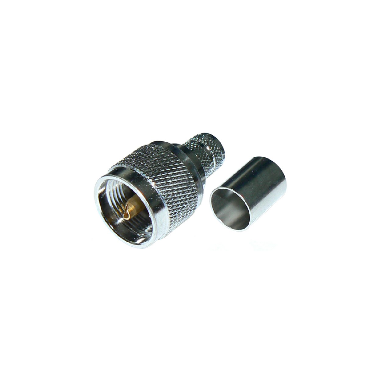 Conector macho UHF para RG213