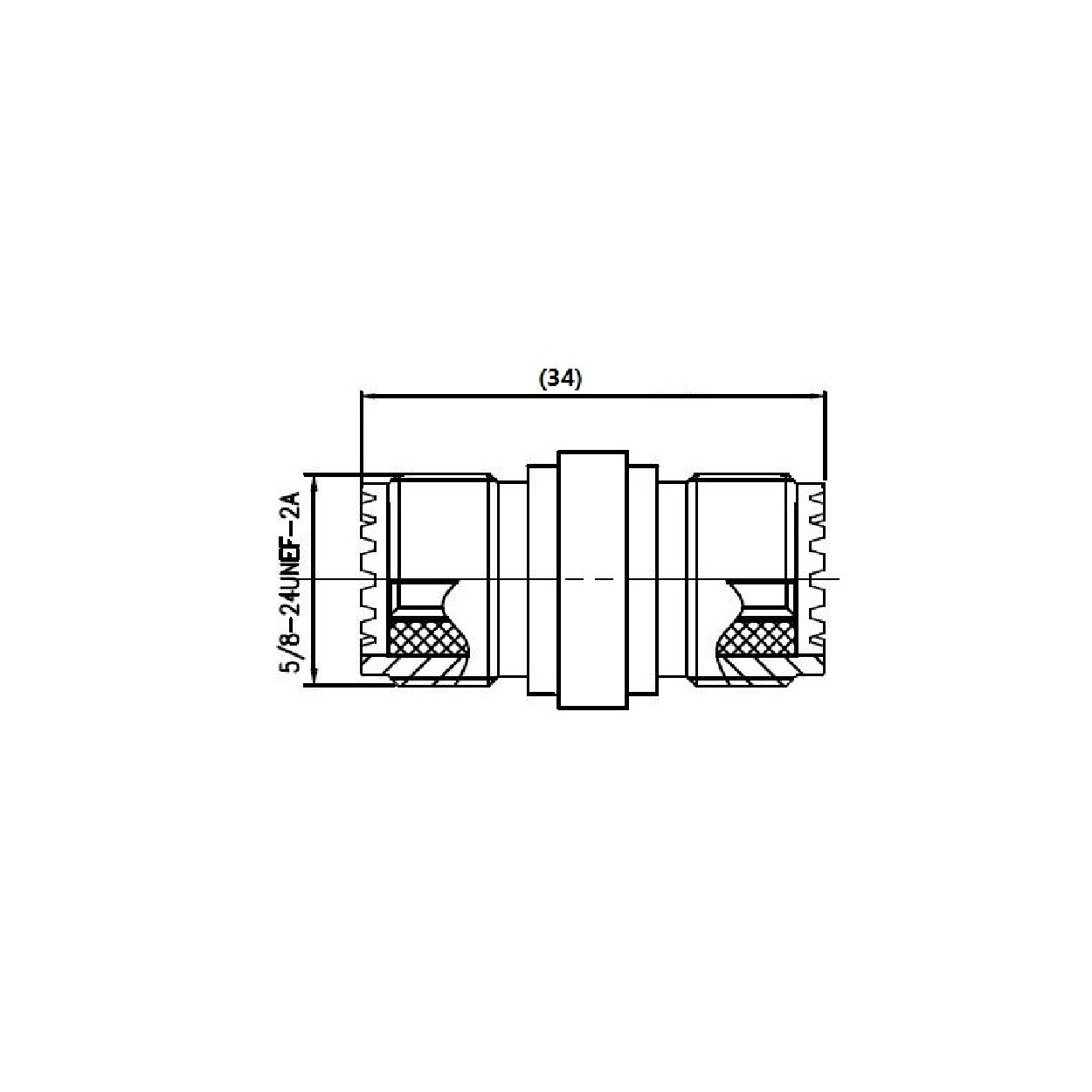 Adaptador UHF hembra a hembra - Imagen 3