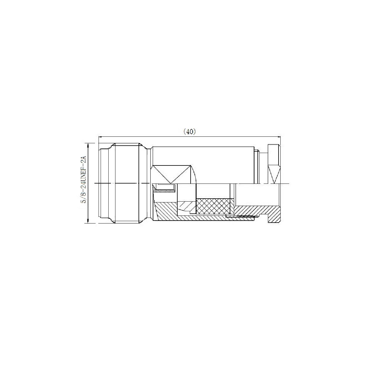 Abrazadera recta hembra N - Image 3