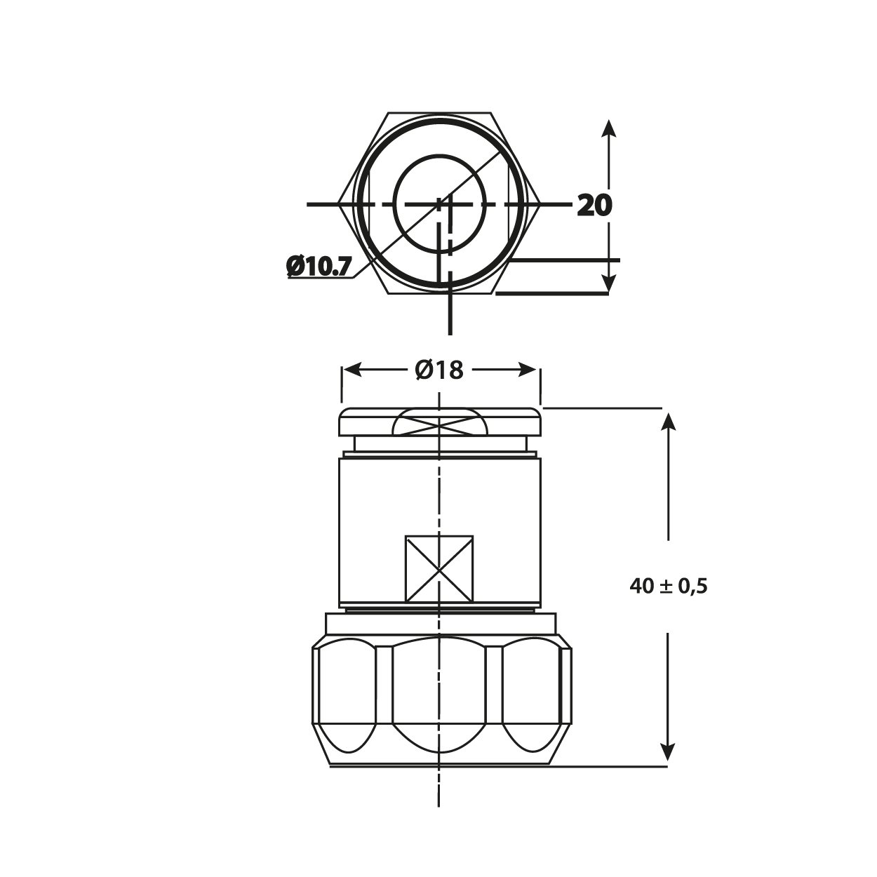 Conector N Macho Armado - Imagen 4