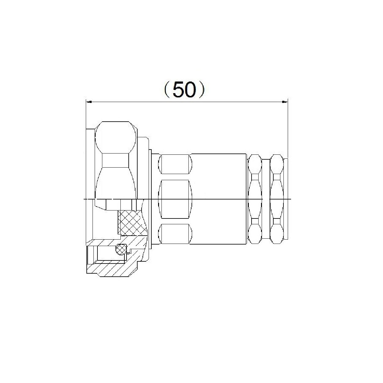 Conector macho DIN 7/16 - Image 3