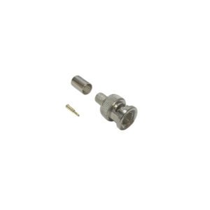 Conector de crimpado macho BNC