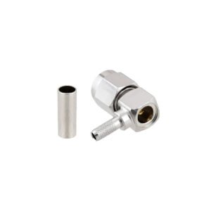 Conector macho SMA en ángulo