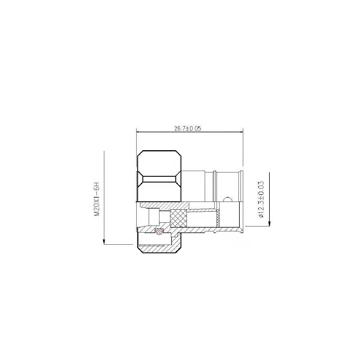Conector hembra DIN para cable - Imagen 3