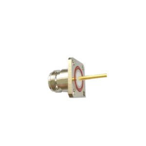 Conector hembra con brida