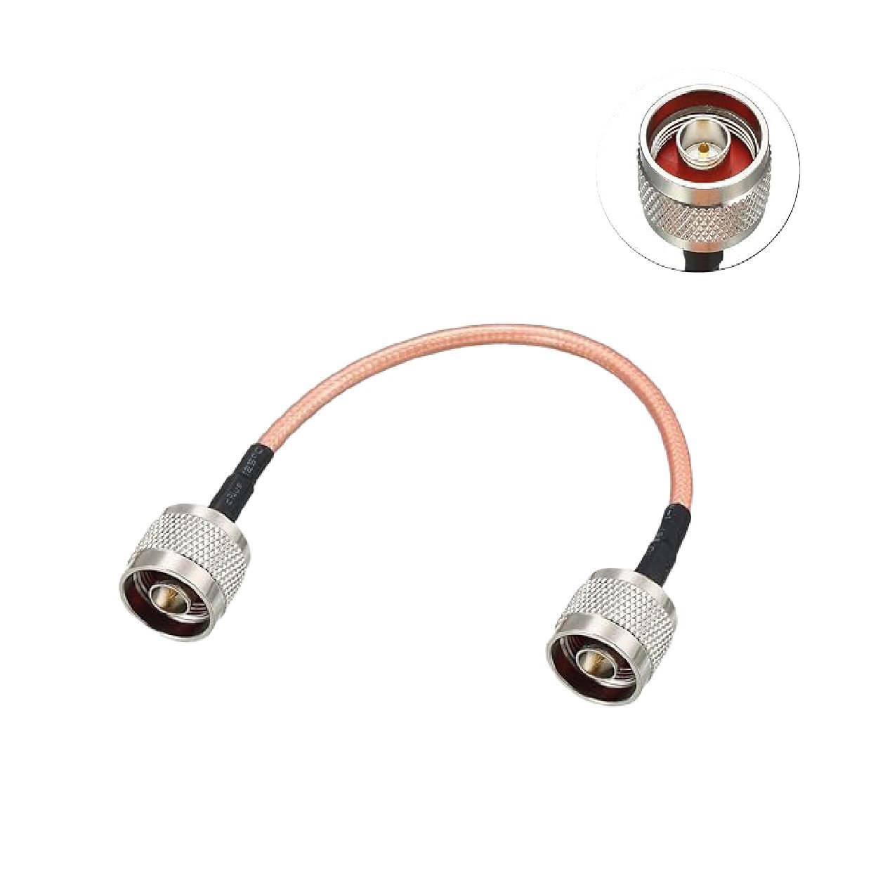 Jumper 30 cm / conector N macho