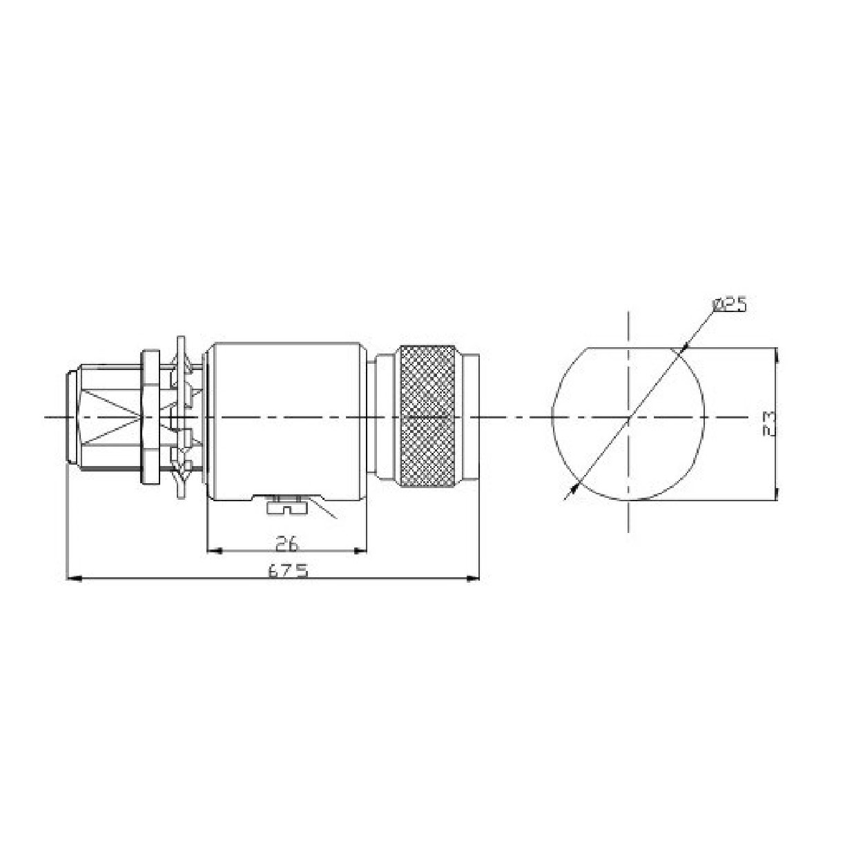 Puerto macho N a hembra N - Imagen 3