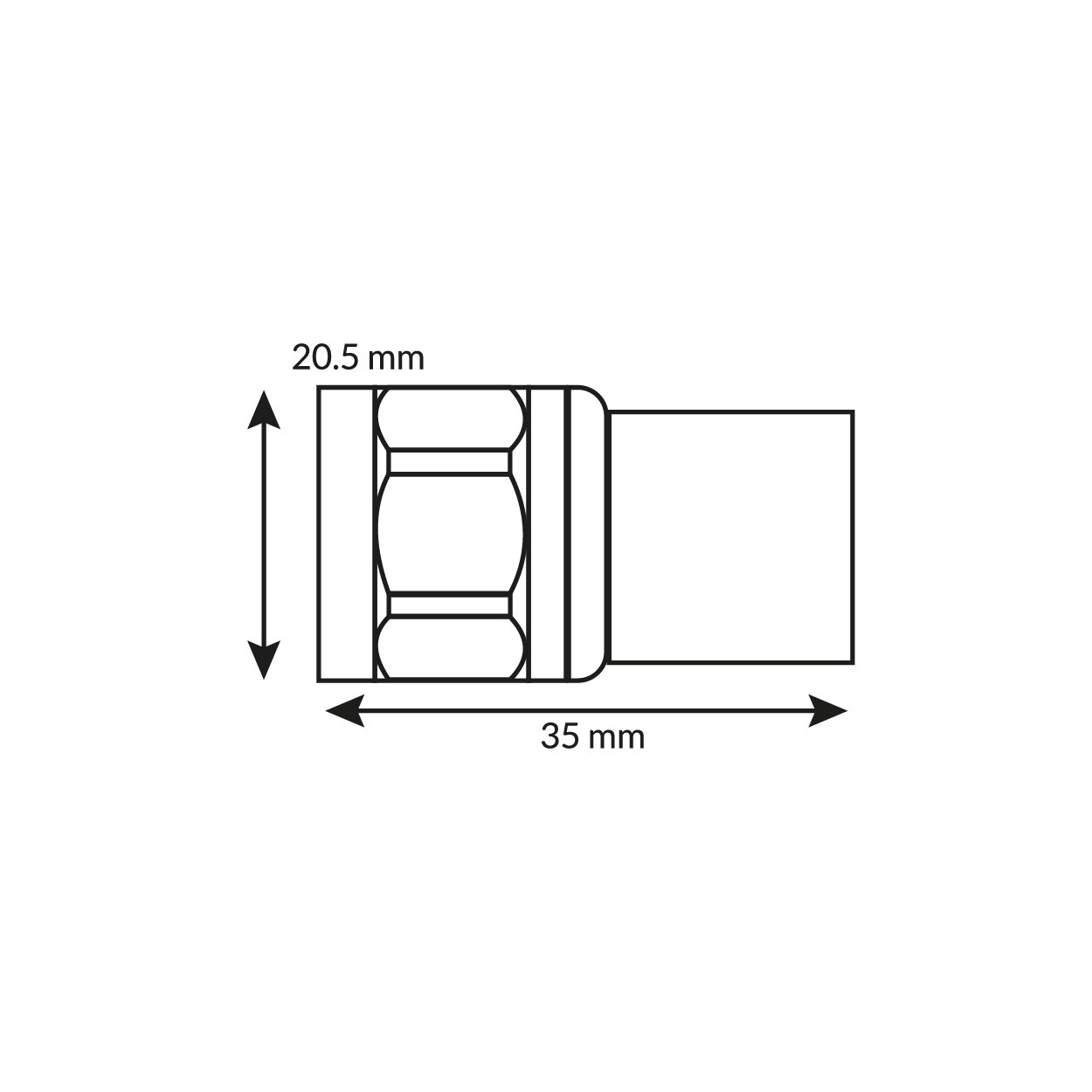 Conector de terminación N - Imagen 3