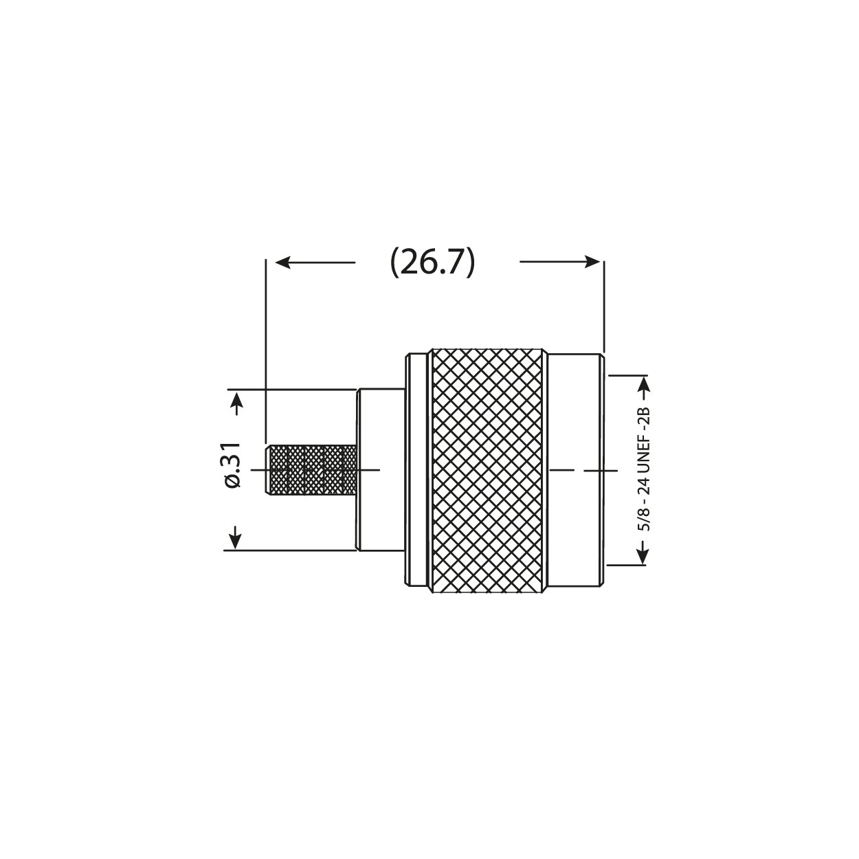 N male RG58 / LMR200 - Image 3