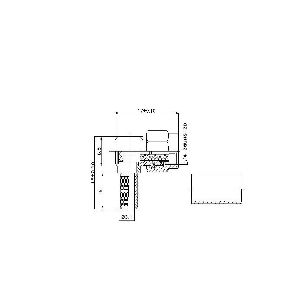 Conector SMA macho / RG142 - Image 3