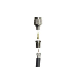 Conector macho para cable