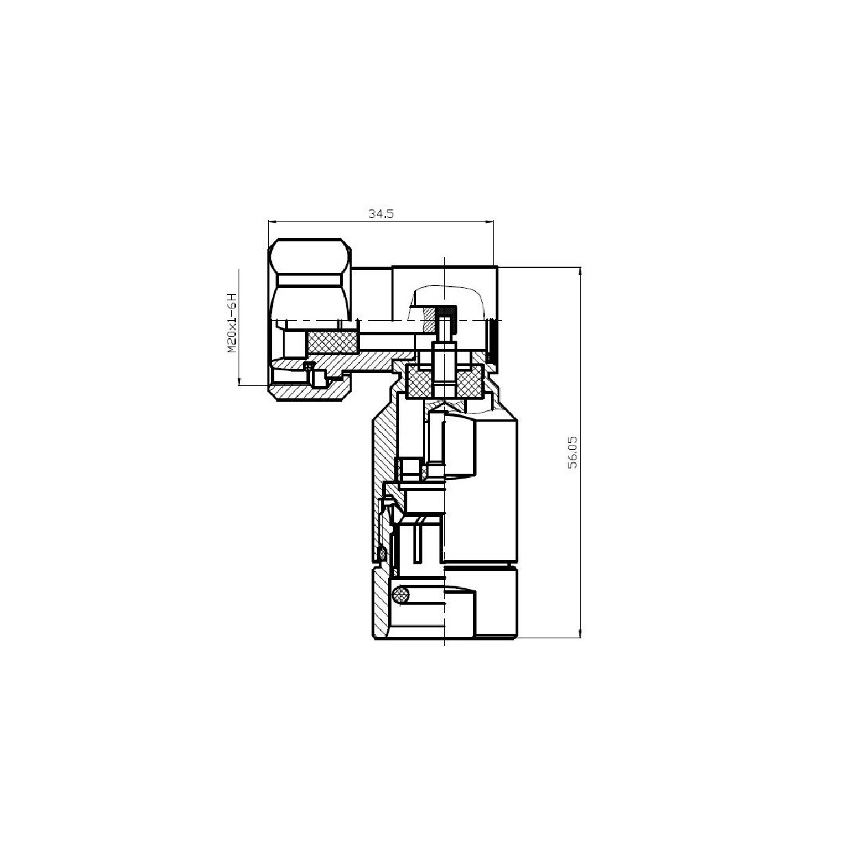 Conector macho para cable' - Imagen 3